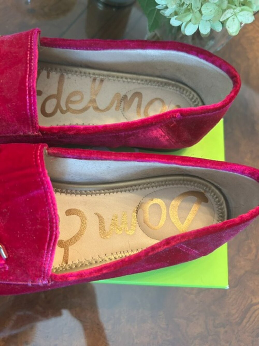 Sam Edelman Velvet Loafer - Picture 2 of 2